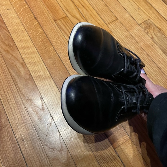 Troy Leather Tie Preppy Daily Comfy Grand Sneaker Athletic Sport Moccasins work - Picture 3 of 9